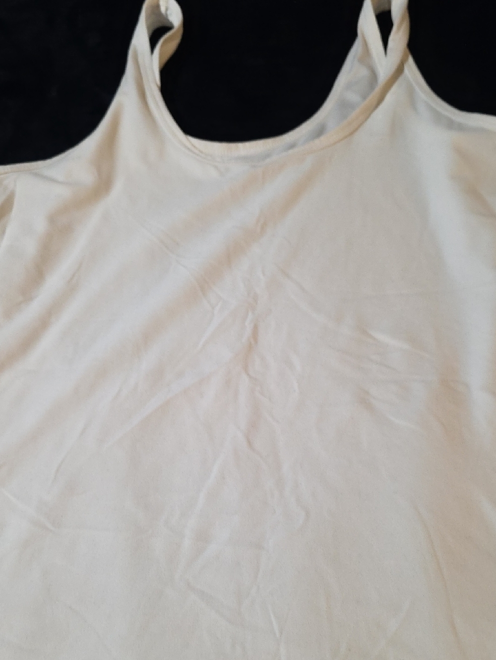 No Boundaries White Scoop Neck Tank Top